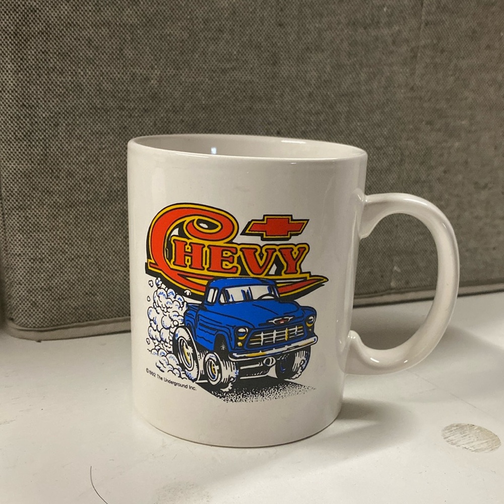 vintage chevy mug